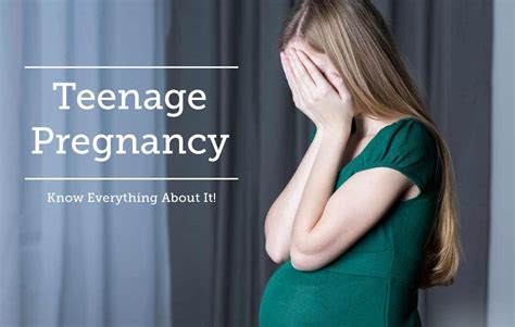 Teenage Pregnancy Counseling Risks And Complications Of
