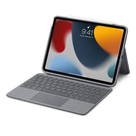 logitech folio touch keyboard case mit trackpad fuer ipad air