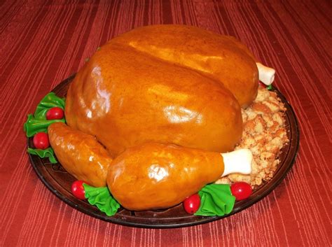 Roasted Turkey Cake