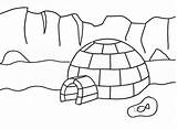 Igloo Coloring Eskimo Epic House Sheets Ultimate Kids sketch template