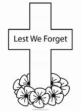 Remembrance Poppy Forget Lest Sheets Poppies Gradeonederful Onederful sketch template