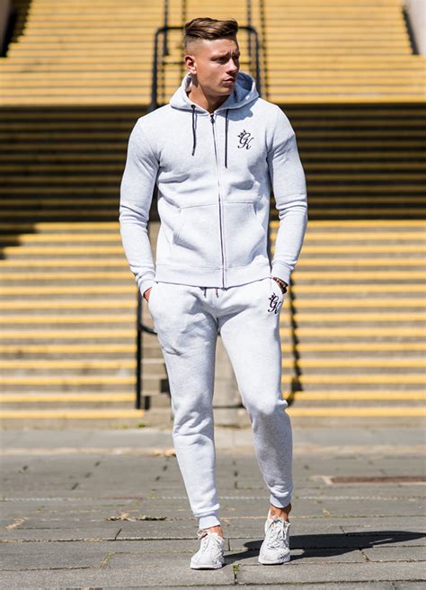 mens tracksuit gym king core track top hoody jogger bottoms ebay