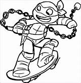 Turtle Mutant Teenage Getcolorings Kolorowanki Tmnt Nickelodeon Abetterhowellnj sketch template