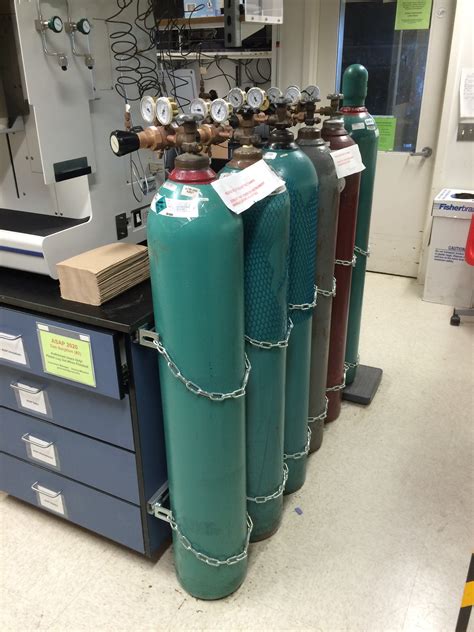 environmental health safety compressed gas storage handling