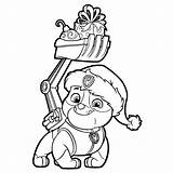Patrol Paw Canina Colorear Patrulla Rubble Navidad Kleurplaat Kleurplaten Ausmalen Kerstkadootjes Leuk Voor Nick Leukvoorkids Vezi Ryder sketch template