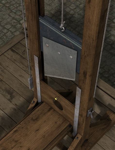 the guillotine daz 3d