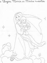 Coloring Conception Immaculate Pages Blessed Mother Feast Celebrate sketch template