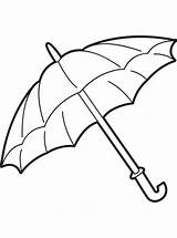 Regenschirm Ausmalbild sketch template