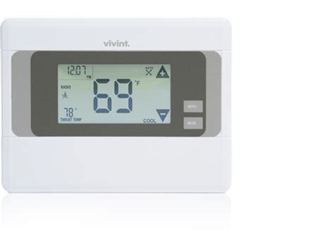 vivint support smart thermostat