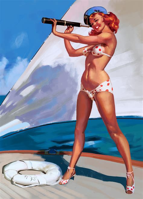 gil elvgren pin up gun photos porno