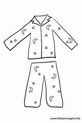 Pyjama Pajama Pajamas Pj Pyjamas Pijama Llama Kindergarten Flashcard Spongebob Daycare Themes Thema Birthday Clipartix Atividades Escola Colorir Trabalhos Manuais sketch template