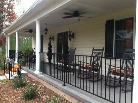 Front Porch Railings Wrought Iron Exterior Wrought Iron Handrail