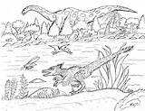 Argentinosaurus Coloring Pamparaptor Juvenile Robin sketch template