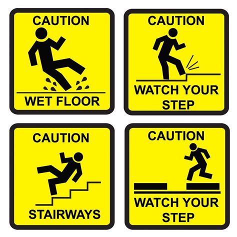 caution signage  examples