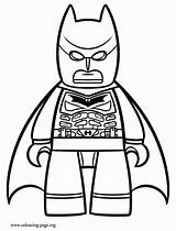 Coloring Superman Lego Pages Xyz sketch template