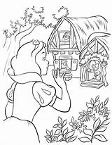Snow Coloring Pages Disney Printable Color Colouring Kids Dwarfs Princess Book Seeing Read Getdrawings Bestcoloringpagesforkids Getcolorings House sketch template