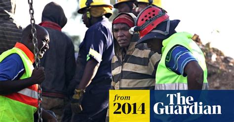 South Africa Illegal Gold Miners Rescued After Rivals Rob And Trap