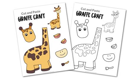 template   giraffe colorful template  colorless giraffe royalty