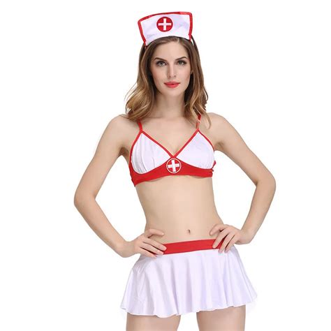 Hot 2017 Sexy Nurse Cosplay Erotic Costumes Women Role Play Lingerie