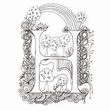 Letters Illuminated Printable Alphabet Coloring Pages Letter Colour Printablee Monogram Via Initial する ボード 選択 sketch template