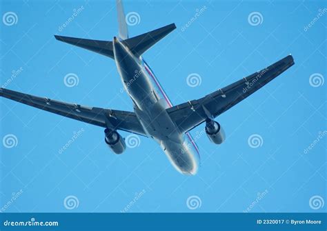 het vliegtuig van de lucht stock afbeelding image  vliegtuig