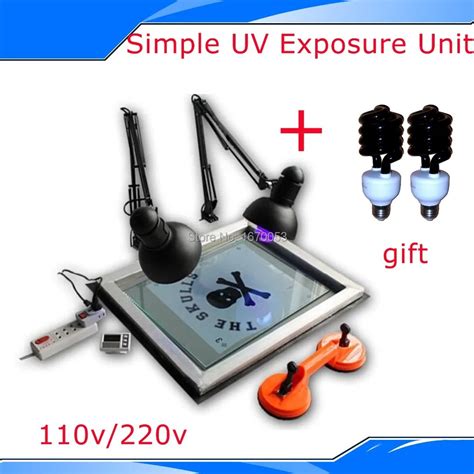 small uv exposure unit machine plate maker  polymer plate  ps plate pad printing