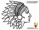 Coloring Pages Indian Cowboy Warrior Native American Chief Print Red Indians Printable Cherokee Kids Colouring Drawing Woman India Clipart Color sketch template