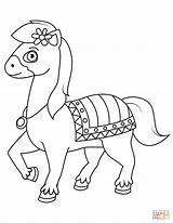 Caballo Caballos Animados Colorat Horses Lindo Desene Cai Carte Unicorni Draguti Bonitos Movimientos Supercoloring sketch template