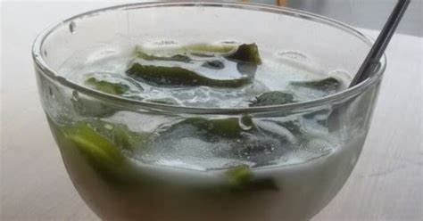 resep rahasia es cincau hijau  segar  enak