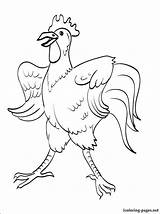 Rooster Coloring Pages Drawing Fighting Silhouette Clipart Adults Weathervane Printable Color Getdrawings Print Drawings Year Getcolorings Line Vector Library Popular sketch template