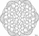 Mandala Coloring Pages Adult Printable Spring Color Mandalas Easter Simple Designs Unique Adults Colouring Holiday Print Kids Sheets Primavera Molecule sketch template