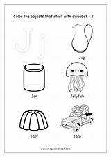 Start Things Alphabet Coloring Color Pages Letter Objects Starting English Printable Worksheets Megaworkbook Kindergarten Each These sketch template