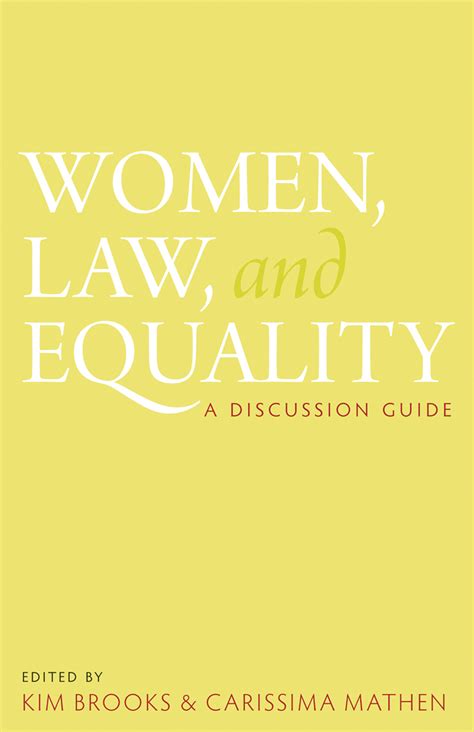 women law and equality irwin law