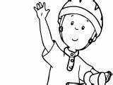 Caillou Bicycle Coloring Collection Wecoloringpage sketch template