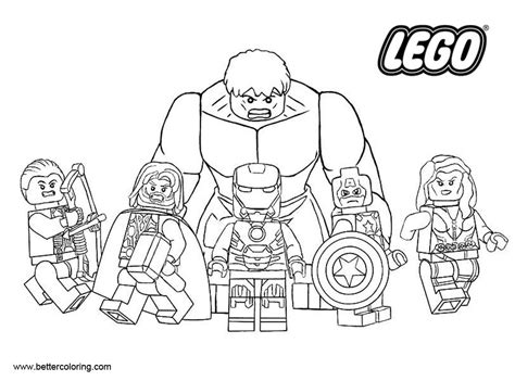 lego marvel avengers coloring pages  wallpaper hd collection