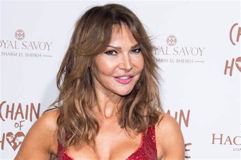 Lizzie Cundy Socialite Is Fab At 50 As Curves Erupt From
