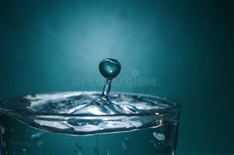 dringking water stock image image  glass water