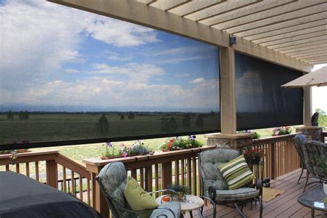 Patio Shades Made In The Shade Blinds Denton And North