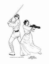 Wars Skywalker Leia Print Bendis sketch template