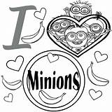 Coloring Pages Minion Minions Printable Cute Kids Christmas 49ers Print Heart San Francisco Thug Life Sf Fireman Activities Colouring Color sketch template