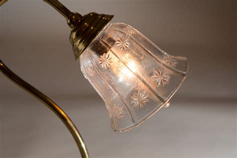 vintage starburst glass lamp shades translucent pleated glass pendant