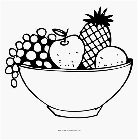 fruit basket coloring page black  white fruit basket clipart hd