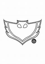 Pj Owlette Masks Gekko sketch template