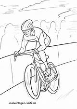 Malvorlage Fahren Fahrrad Radrennen Rennrad Malvorlagen Ausmalen Kostenlos sketch template