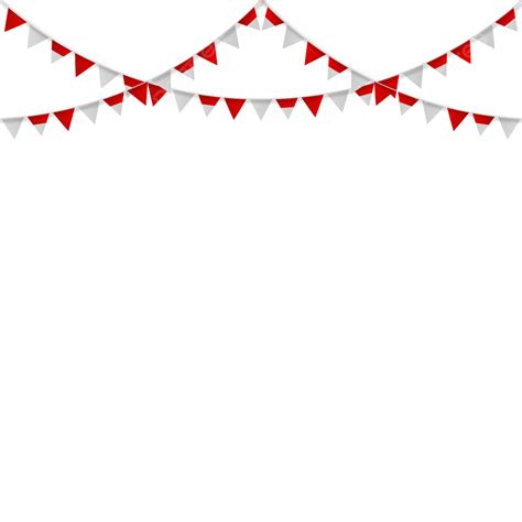 merah putih vector png images bendera merah putih segitiga gantung hiasan indonesia flag