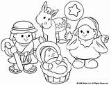Coloring Little People Pages Christmas Kids Fisher Price Colouring Holiday Preschool Color Getdrawings Tugboat Sheets Crafts Nativity Print Getcolorings Choose sketch template