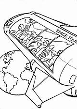 Space Travel Coloring Future Pages Edupics sketch template