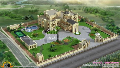 mansion design  kerala kerala home design  floor plans  dream houses