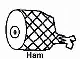 Ham Coloring Contest Scratch Project Original sketch template