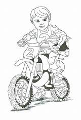 Coloring Bike Pages Dirt Helmet Dirtbike Motocross Sketch Kids Getdrawings Getcolorings Pa Paintingvalley Colorings sketch template